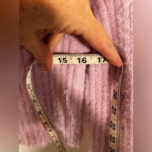 Art Class Girls Lilac Cropped Cardigan Sweater Size L (10/12) - Picture 6 of 9